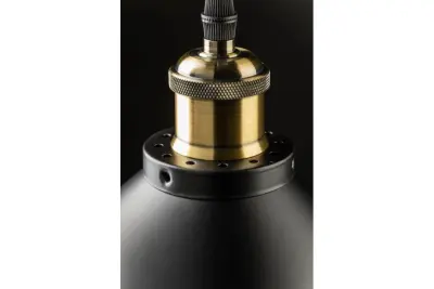 Decor Mani svart guldmetall hänglampa diameter 30 cm 4076