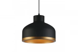 Dekor Goldi svart och guld modern hänglampa diameter 30 cm 4090