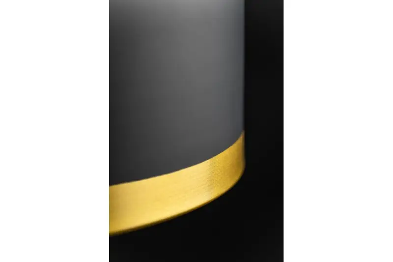 Dekor Goldi svart och guld modern hänglampa diameter 30 cm 4090