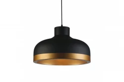 Dekor Goldi svart guld modern hänglampa diameter 42 cm 4113