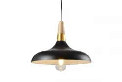 Decor Skandi modern svart hänglampa diameter 35 cm 7382