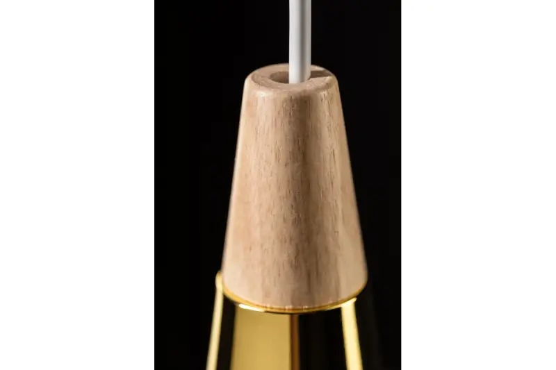 Dekor Skandi modern grå hänglampa 35 cm diameter 7368