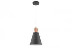 Decor Gianni stilfull svart kopparhänglampa 22 cm i diameter 9974