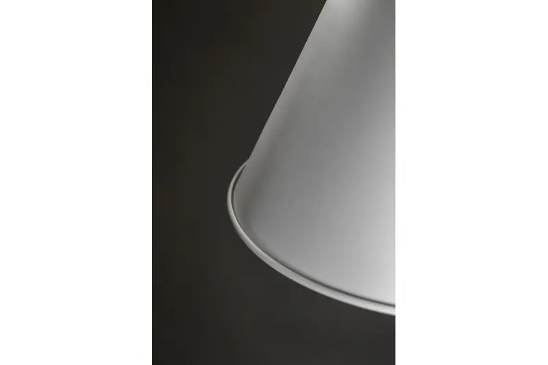 Dekor Gianni stilren vit hänglampa 22 cm diameter 8075