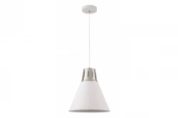 Dekor Gianni stilren vit hänglampa 32 cm diameter 8150