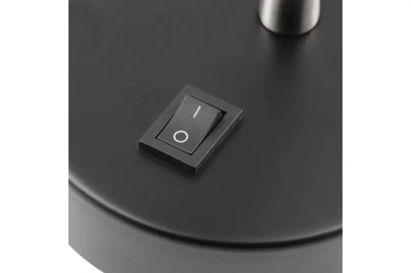 Decor Etore svart vägglampa med metallarm 11 cm diameter 1860