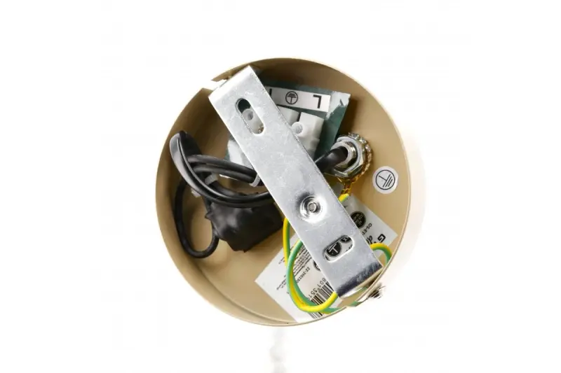 Decor Etore beige vägglampa med metallarm 11 cm diameter 1907