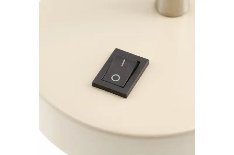 Decor Etore beige vägglampa med metallarm 11 cm diameter 1907