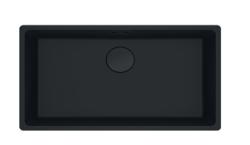 Franke Maris MRG 110-72 Fragranite black edition matt svart undermonterad diskbänk