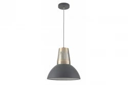 Decor Artemia antracit hänglampa med industriell finish 34,5 cm diameter 2324
