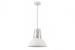 Decor Artemia vit hänglampa med industriell finish 34,5 cm diameter 2508