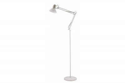 Decor Artemia vit golvlampa lång metallarm diameter 16,5 cm 2409