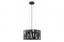 Dekor Melody svart hänglampa med max. 3 ljuskällor diameter 39,5 cm 2638