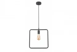 Dekor Lija svart fyrkantig enkelhängande lampa 2614
