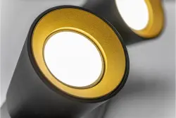 Decor Elli modern svart taklampa med 2 ljuskällor 4557