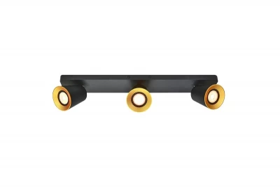 Decor Elli modern svart taklampa med 3 ljuskällor 4588