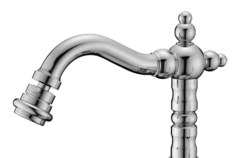 PB Classic Klassisk justerbar vridbar perlator strålregulator rostfritt stål med kulled svängbar M22 invändig gänga 1208958041