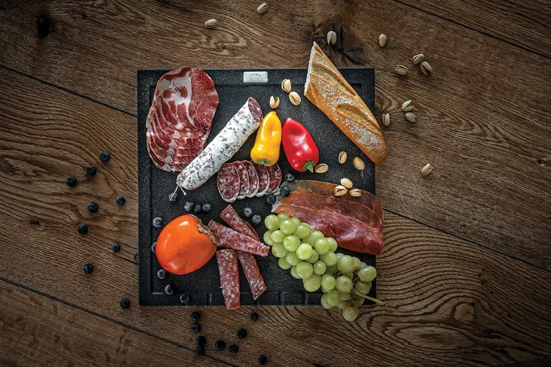 Aquadesign Unix granit diskställ 35x35cm svart 1208958214