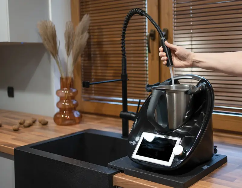 Aquadesign Unix granit diskställ 35x35cm svart 1208958214