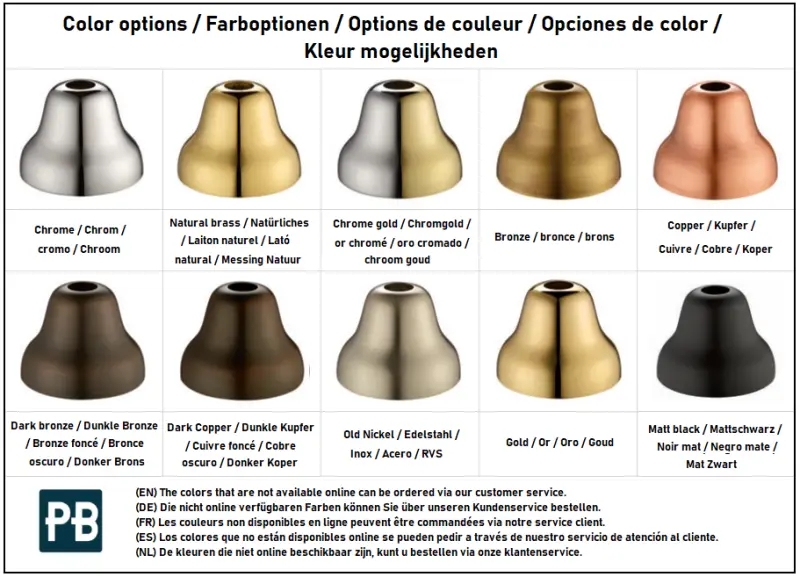 PB klassisk inbyggnadskran Omkastningsventil 2-vägs Krom 1208958344