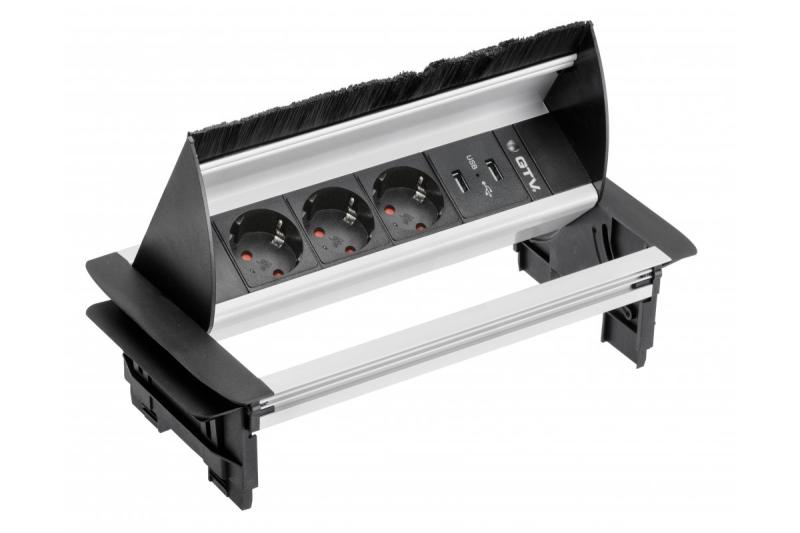 Genom-skrivbords strömuttag 1208958678