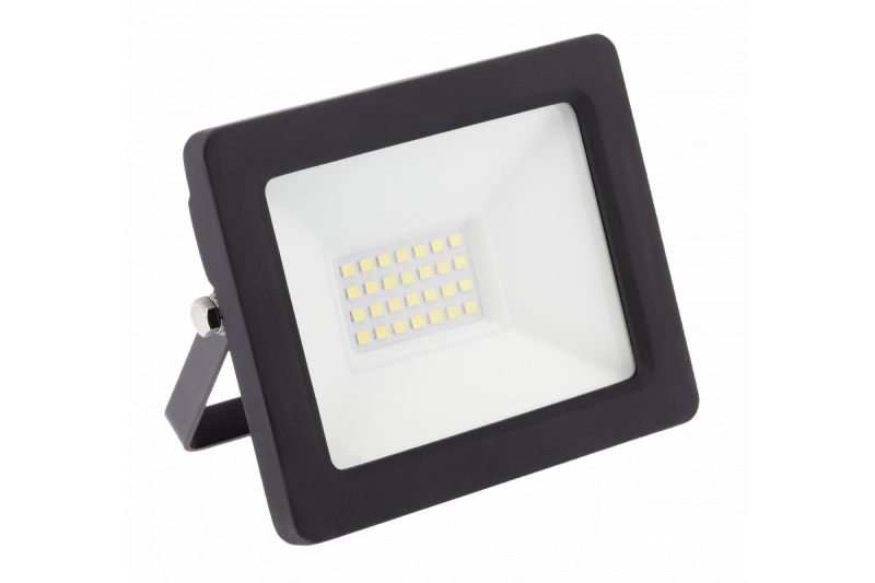G-TECH LED-strålkastare 30W, 2400lm AC220-240V, 50/60 Hz, PF>0,9, RA>80, IP65, 120°, 6400K, svart 1208959191
