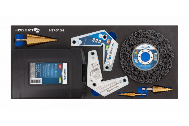 Hoegert Set med borr för metall 53 stycken. 1208962061