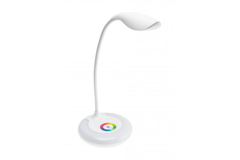 Här är den översatta texten till svenska:

Dekorationsbordslampa GALACTIC LED 5W 240lm 5V DC 4000K RGB bas USB-laddning vit kropp 1208962485