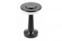 Dekor Skrivbordslampa Monum 3W 200lm DC 5V 1A 3000 K 3 grader. Dimmbar med 1800 mAh batteri, svart. 1208962504