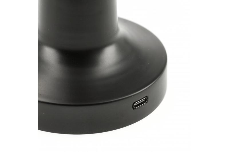 Dekor Skrivbordslampa Monum 3W 200lm DC 5V 1A 3000 K 3 grader. Dimmbar med 1800 mAh batteri, svart. 1208962504