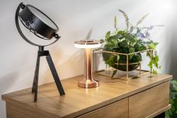 Decor Monum skrivbordslampa 3W 200lm DC 5V 1A 3000 K 3 stycken Dimbar batteri 1800 mAh koppar. 1208962506