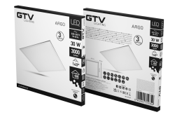 LED-armatur ARGO, 30W, 3000lm, AC220-240V, 50/60 Hz, PF> 0.9, Ra≥80, IP44, IK08,140 °, 4000K 1208962626