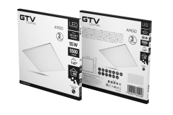 LED-armatur ARGO, 55W, 5500lm, AC220-240V, 50/60 Hz, PF> 0.9, Ra≥80, IP44, IK08,140 °, 4000K 1208962628