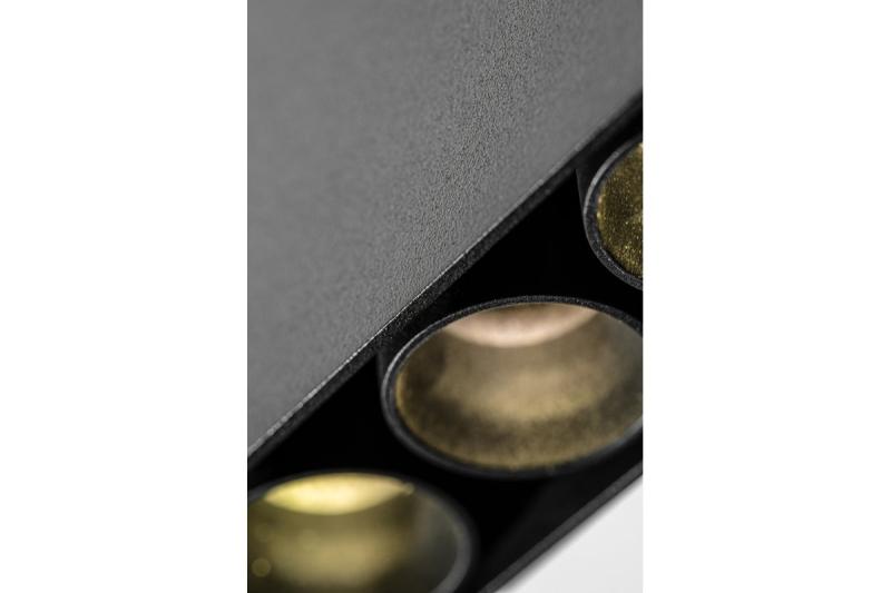 Dekor LED-armatur ARTEMIDA 15W 1420lm AC220-240V 50/60 Hz PF>0,9 Ra≥80 IP20 IK08 4000K 38° rektangulär svart. 1208962640