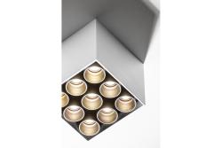 Dekor LED-armatur ARTEMIDA 20W 1920lm AC220-240V 50/60 Hz PF>0,9 Ra≥80 IP20 IK08 4000K 38° fyrkantig vit. 1208962641