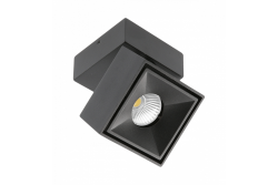 Dekor LED armatur BIANCO 8W 680lm AC220-240V 50/60 Hz PF>0,9 Ra≥80 IP20 IK06 36° 4000K fyrkantig svart. 1208962670