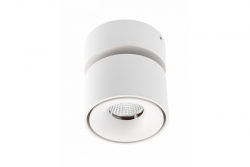 Dekor LED armatur BIANCO 8W 680lm AC220-240V 50/60 Hz PF>0,9 Ra≥80 IP20 IK06 36° 4000K rund vit. 1208962671