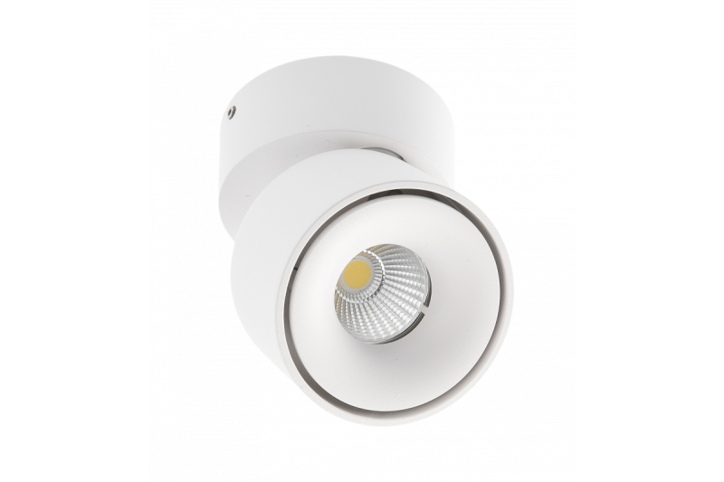 Dekor LED armatur BIANCO 8W 680lm AC220-240V 50/60 Hz PF>0,9 Ra≥80 IP20 IK06 36° 4000K rund vit. 1208962671