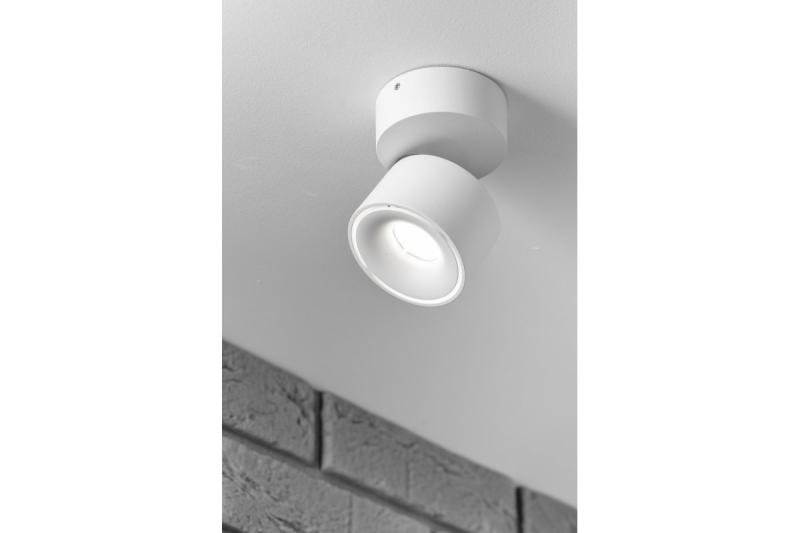 Dekor LED armatur BIANCO 8W 680lm AC220-240V 50/60 Hz PF>0,9 Ra≥80 IP20 IK06 36° 4000K rund vit. 1208962671