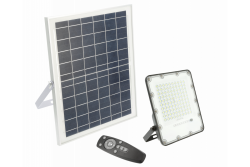 Solar LED-strålkastare BRAVOS, 50W, 500lm, 6400K, IP65, 120°, solpanel, fjärrkontroll, 3 år 1208962684