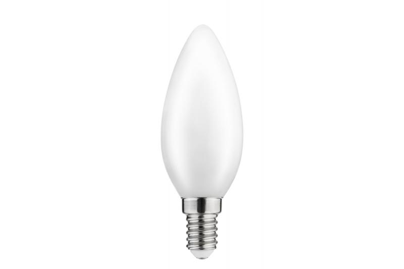 LED-lampa, SEMI-TRANSPARENT FILAMENT, C35, 4000K, E14, 4W, 420lm, AC220-240V/50-60Hz, RA>80, 360° 1208962691