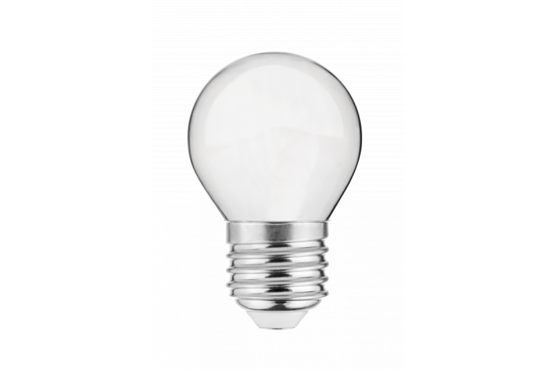 LED-lampa, SEMI-TRANSPARENT FILAMENT, G45, 4000K, E27, 4W, 420lm, AC220-240V/50-60Hz, RA>80, 360° 1208962777