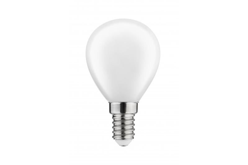 LED LJUSKÄLLA, MJÖLKTRÅD, A-G, G45, 4000K, E14, 4,0W, AC220-240V, 360°, 420lm, 44mA 1208962781