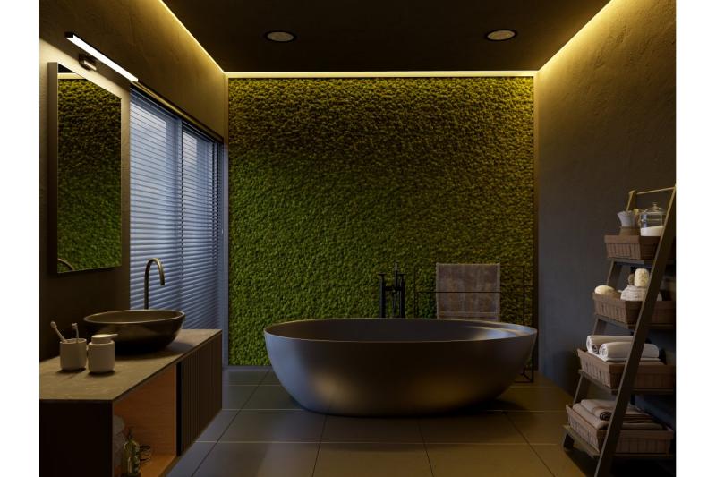 Dekor Led-armatur Catania 400mm 8W AC220-240V 50/60Hz 4000K IP44 RA >80 640lm Svart. 1208962884