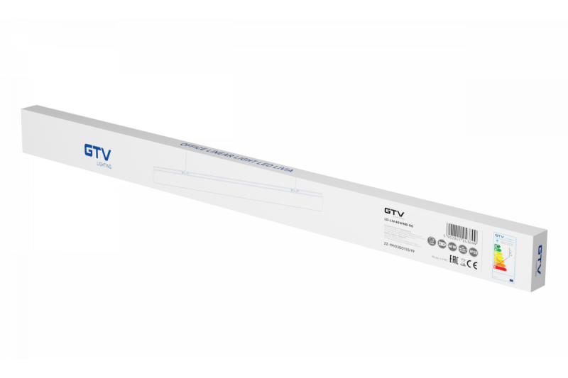 Decor LED hängande armatur LIVIA 40W 3600lm AC220-240V 50-60Hz 100° RA>80 IP20 AL/PC 4000K 120cm svart. 1208962913