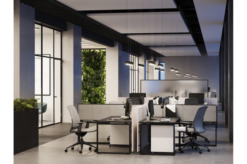 Dekor LED linjearmatur LUNA-A 40W 3200lm AC220-240V 50-60Hz 100° RA>80 IP20 AL/PC 4000K 120cm vit. 1208962940