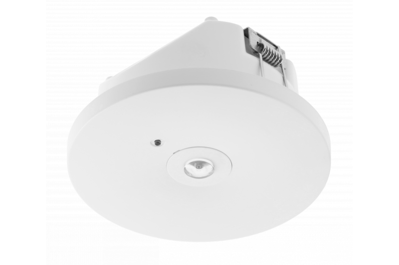 Nödbelysningsarmatur OGLA LED, 3W, 200lm, AC220-240V, 50-60Hz, IP20, 6400K, 3H, enkel uppgift, TEST-knapp 1208963016