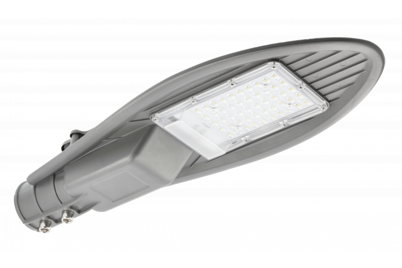 Gatu- och park-LED-lampa PARKER III, 30W, 3000lm, AC220-240V, 50/60Hz, IP65, 4000K, grå 1208963099