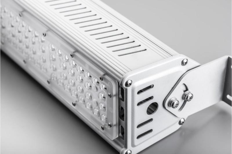 TEKSAS LED Highbay-lampa, 100W, 12000lm, AC100-240V, 50/60Hz, IP 65, strålvinkel 60o, 4000K, grå 1208963207