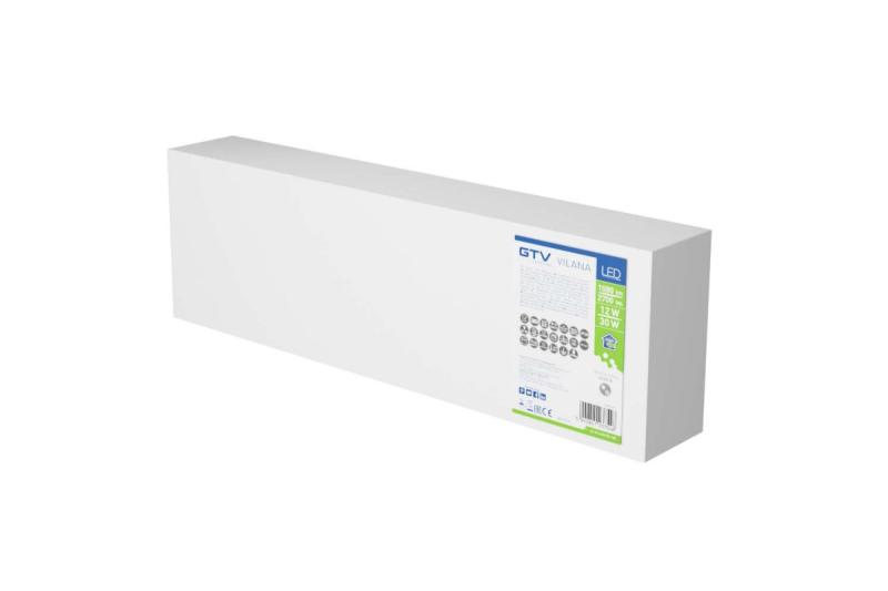 Dekorativ LED-upphängd armatur VILANA 42W (30W+12W) 4000K RA>80 220-240VAC 48/120° UGR<19 120cm svart. 1208963237